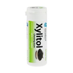 Miradent Xylitol Kaugummi Grüner Tee