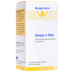 Burgerstein Omega 3 Dha Kapseln 60ST