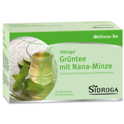 Sidroga Wellness Grüntee mit Nana-Minze