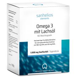 Sanhelios Omega 3 Lachsöl Kapseln - 90ST