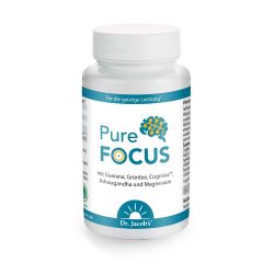 Dr. Jacob’s Pure Focus Salbei Ashwagandha Guarana Koffein