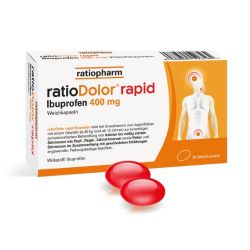 ratioDolor rapid Ibuprofen 400 mg Weichkapseln