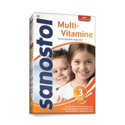 Sanostol Multivitamin Sirup ohne Zuckerzusatz