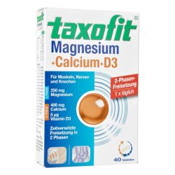 Taxofit Magnesium+Calcium+D3 Tabletten 