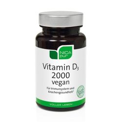 Nicapur Veganes Vitamin D3 2000 Kapseln