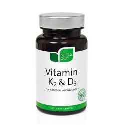 Nicapur Vitamin K2 + D3 Kapseln - 60ST 