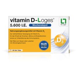 Vitamin D Loges 5.600IE Gel Tabs