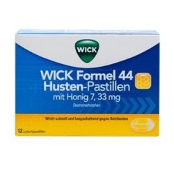 Wick Formel 44 Husten-Pastillen 7,33mg mit Honig - RESTBESTAND