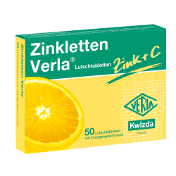 Zinkletten Verla Orange Tabletten