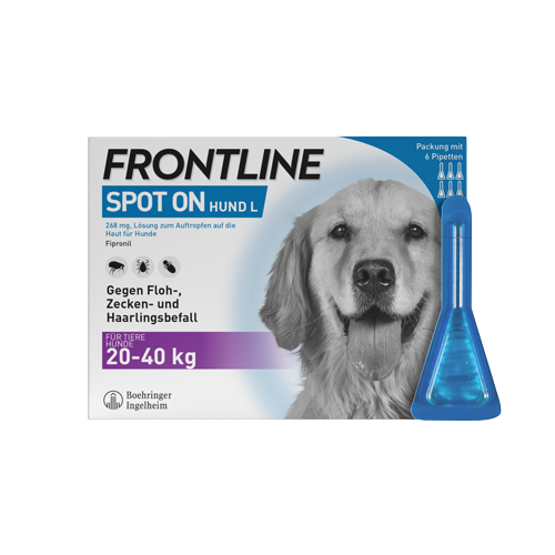 tackle Folde ærme Frontline Spot-on für große Hunde 20-40kg – Vamida