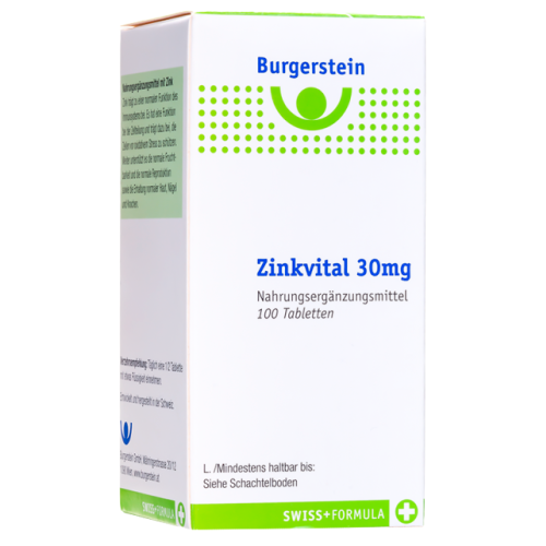 meet To the truth decide Burgerstein Zinkvital 30mg Tabletten – Vamida