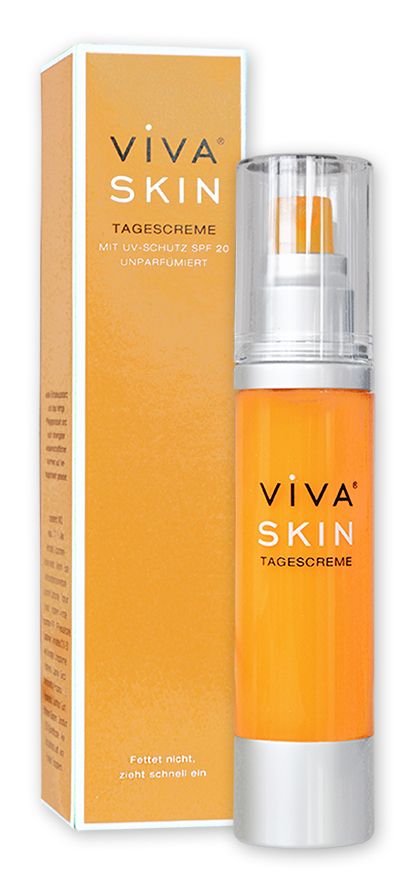 Image of Viva Skin Tagescreme + UV-Schutz LSF 20 unparfümiert 50ML