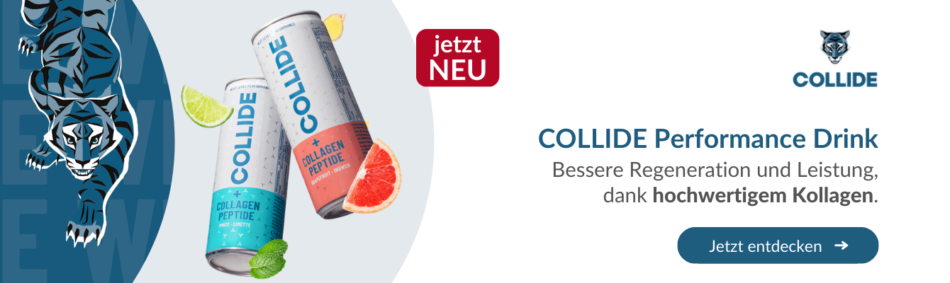 COLLIDE Performance Drink | Bessere Regeneration und Leistung, dank hochwertigem Kollagen