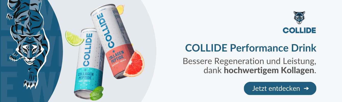 COLLIDE Performance Drink | Bessere Regeneration und Leistung, dank hochwertigem Kollagen