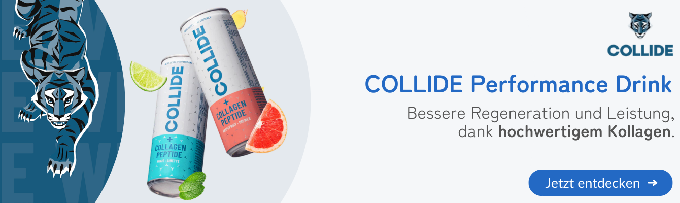COLLIDE Performance Drink | Bessere Regeneration und Leistung, dank hochwertigem Kollagen