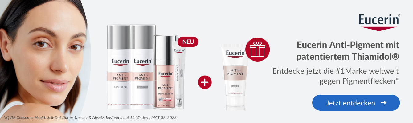 Eucerin Anti-Pigment mit patentiertem Thiamidol
