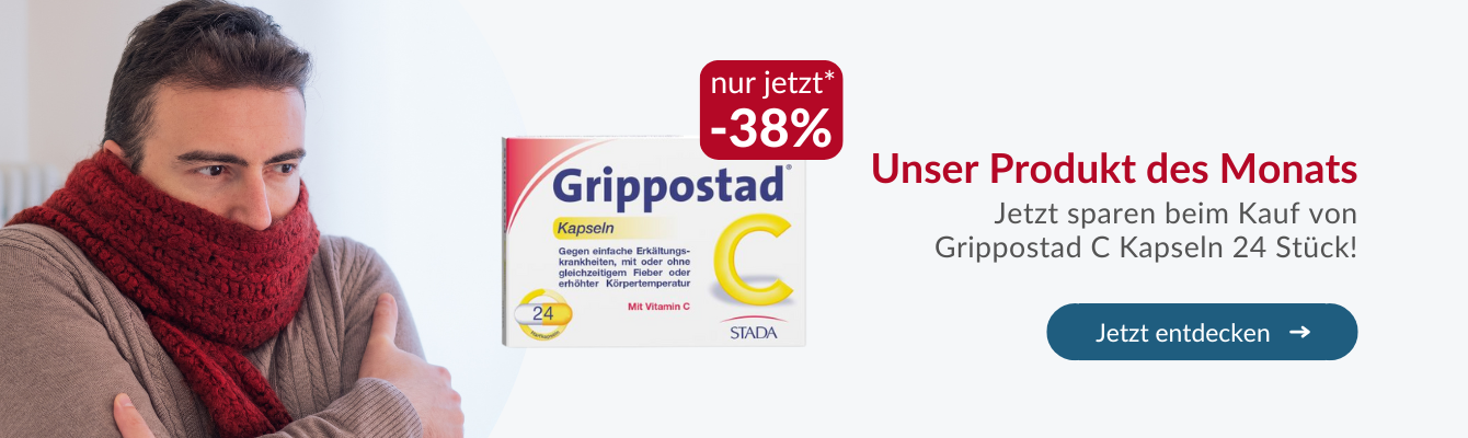Produkt des Monats | Grippostad C Kapseln 24 Stück -38%